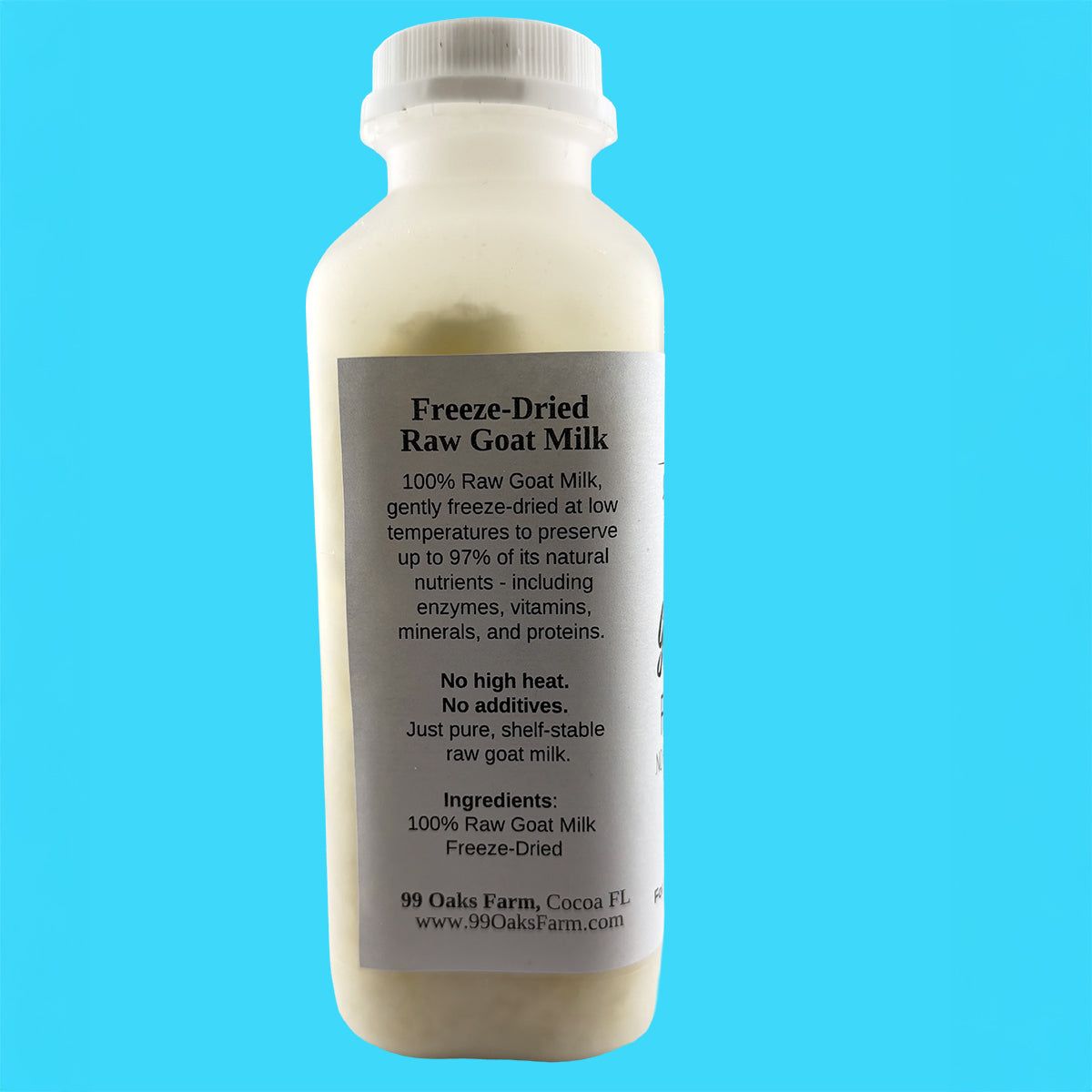 Freeze-Dried Raw Goat Milk
