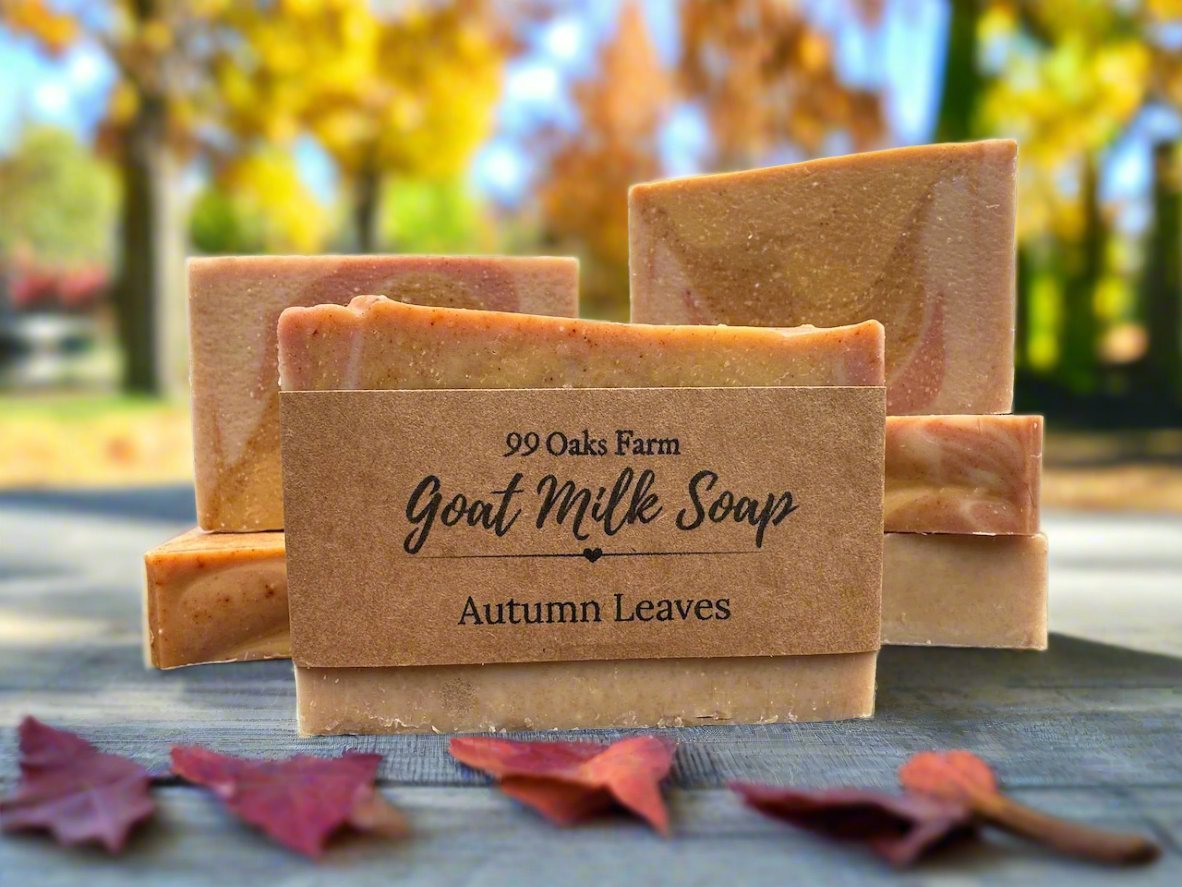 Autumn Leaves Goat Milk Soap (Set) - 99 Oaks Farm