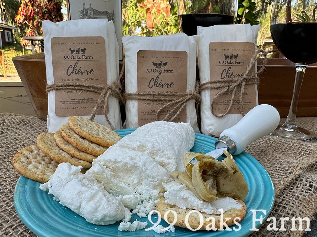 Chévre (Goat Cheese) - 99 Oaks Farm