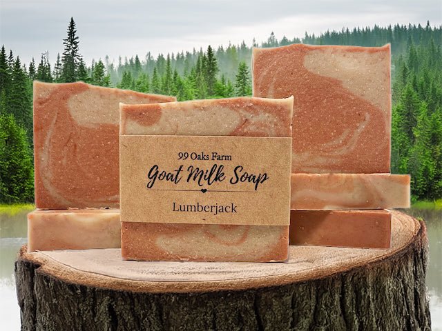 Lumberjack Goat Milk Soap - 99 Oaks Farm