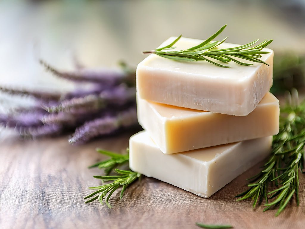 Natural Goat Milk Soap - Rosemary Lavender & Mint - 99 Oaks Farm