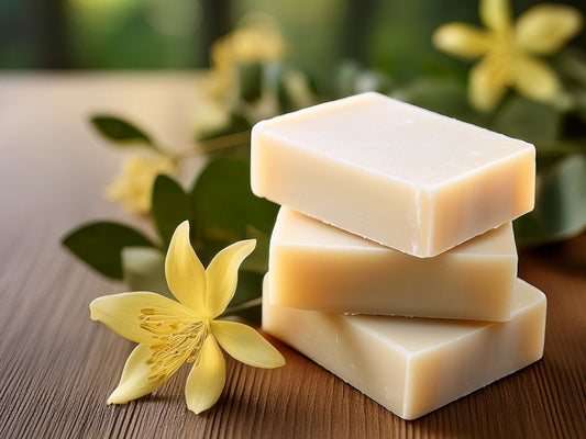 Natural Goats Milk Soap - Ylang Ylang & Lavender - 99 Oaks Farm