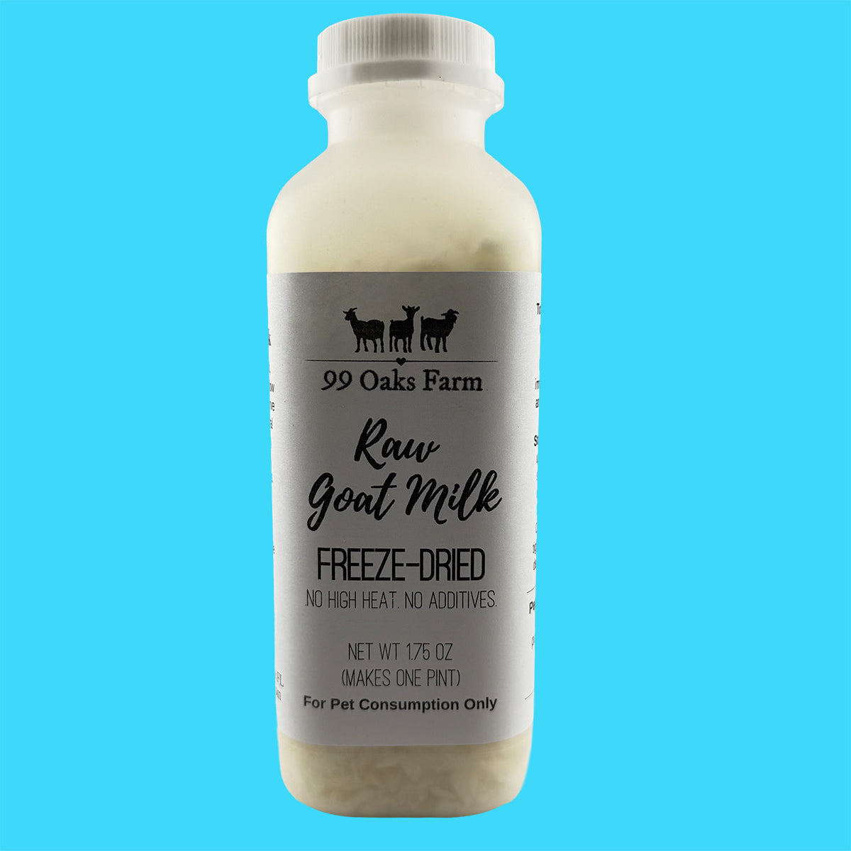 Freeze-Dried Raw Goat Milk