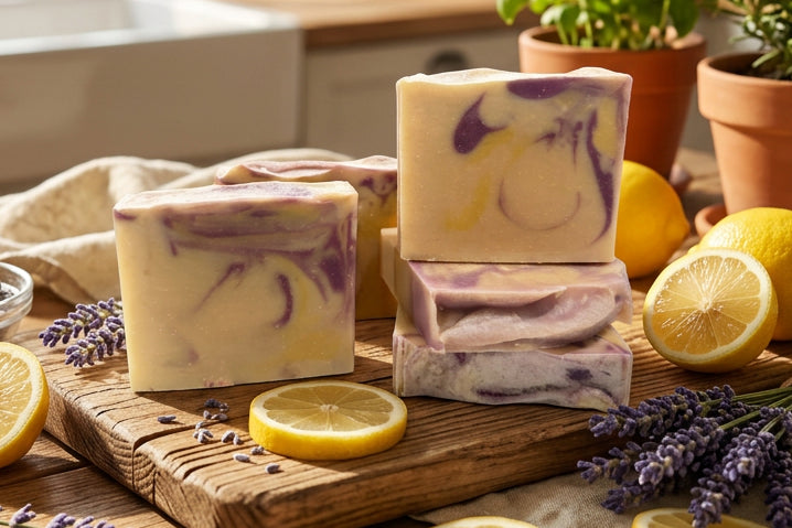 Lemon & Lavender Goat Milk Soap