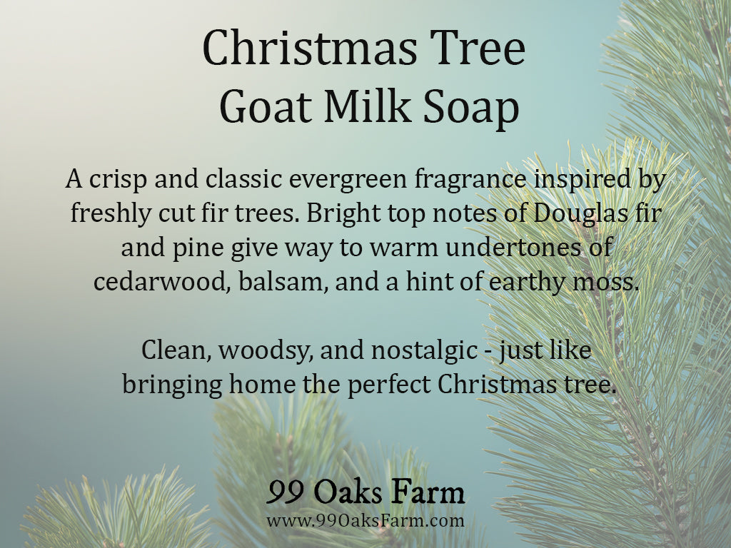 Christmas Tree Farm Goat Milk Soap