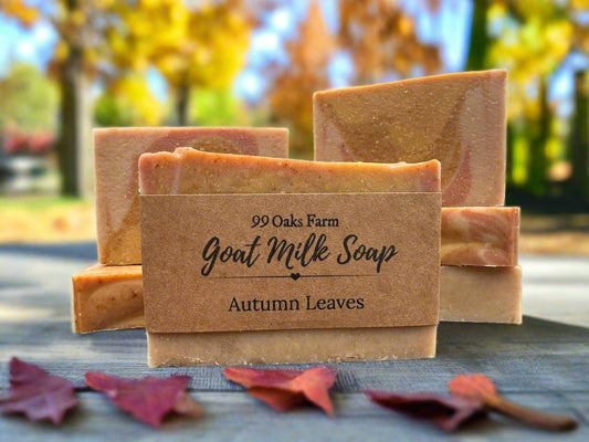 Autumn Leaves Goat Milk Soap (Set) - 99 Oaks Farm