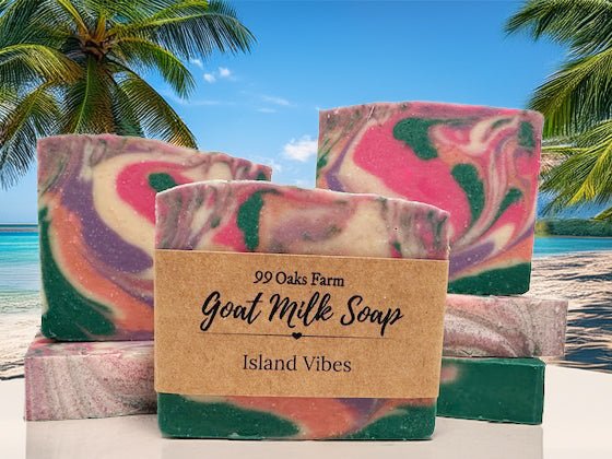 Island Vibes Goat Milk Soap - 99 Oaks Farm
