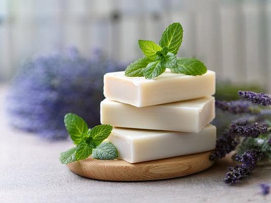 Natural Goat Milk Soap - Patchouli & Lavender - 99 Oaks Farm