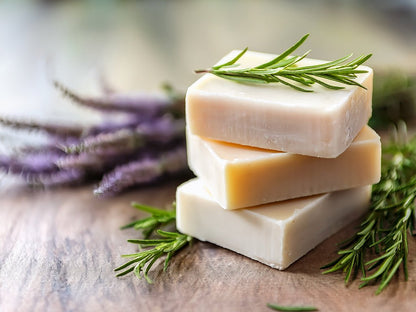 Natural Goat Milk Soap - Rosemary Lavender & Mint - 99 Oaks Farm